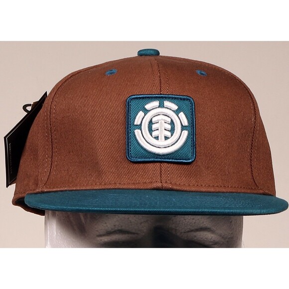 Element Skateboards Fenwick Brown Chestnut Fitted HAT CAP SIZE S/MD Retro Style - Picture 8 of 12
